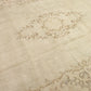 Beige rug 8x11, Turkish Vintage Oushak Rug ,Floral Rug, Pale Rug, Old Rug, Carpet Rug, Handmade Rug, Large Rug 8x11, Wool Area Rug, 6179