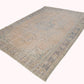 8x11 Large Turkish Faded Anatolia Vintage Neutral Oversize Area Oushak Carpet Rug, 7714