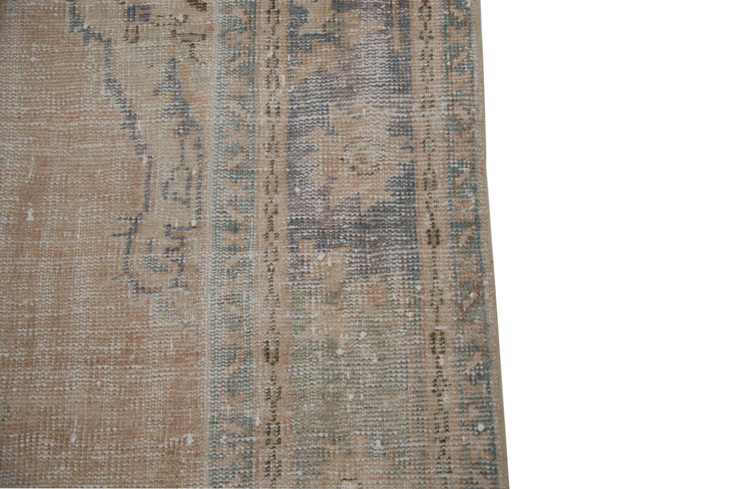8x11 Large Turkish Faded Anatolia Vintage Neutral Oversize Area Oushak Carpet Rug, 7714