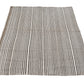 Turkish Handmade Kilim Rug, Vintage Black Striped Kilim Rug, Area Unique Kilim Rug, Kid Room Rug, Neutral Muted Rug, Kilim Rug 5x6, 12733