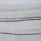 Turkish Handmade Kilim Rug, Area Striped Kilim Rug, White Hemp Kilim Rug, Neutral Unique Rug, Living Room Rug, Rug Kilim 6x10, 11507