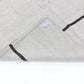 6x8 Black White Kilim Rug, Turkish Kilim Hemp, Vintage Kilim Striped, Turkish White Hemp Kilim Rug, Contemporary, Living Room, 5800