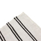 7x12 Hemp Kilim rug, Turkish kilim rug, Vintage kilim rug, Handmade ,White Striped Area rug, Entryway rug, 6709