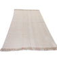 Handmade Kilim Rug, Vintage Kilim, Hemp Kilim Rug, White Hemp Rug, Turkish Kilim Rug, Area Hemp rug, Entryway rug, Kilim rug 5x9, 9685