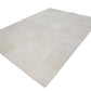 White Hemp Patchwork Kilim rug,Vintage Hemp rug,Turkish Hemp Kilim rug,Handmade rug,Area One of a kind,White 8x11 Large rug,7820