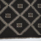Turkish Handmade Kilim Rug, Vintage Antique Kilim Rug, Area Rustic Kilim Rug, Office Rug, Primitive Rug, Black Rug, Kilim Rug 6x9, 12570