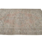 Turkish Area Rug, Vintage Handmade Rug, Oushak Antique Rug, Neutral Faded Rug, Kid Room Rug, Scandinavian Rug, Turkey Rug, Rug 6x9, 12097