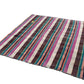 Handmade Area Kilim Rug, Vintage Kilim, Turkish Eclectic Kilim Rug, Living Room Rug, Bohemian Rug, Area Kilim Rug, Kilim Rug 6x7, 12734