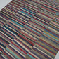 Chaput Kilim Rug, Turkish Vintage Kilim Rag, Rug Kilim, Handmade Area Eclectic Kilim Rug, Office Rug, Kilim Rug 5x8, Bohemian Rug, 12932