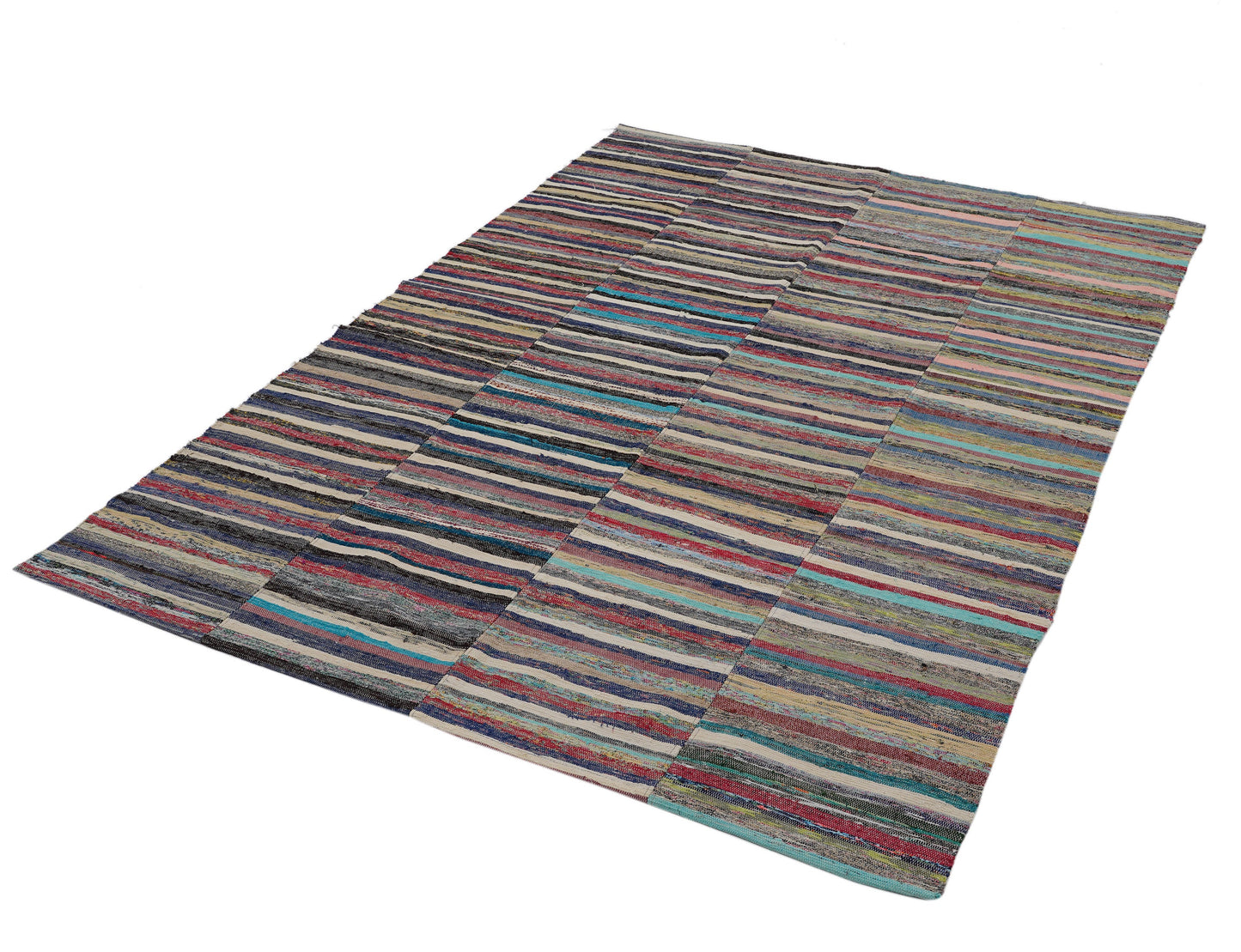 Chaput Kilim Rug, Turkish Vintage Kilim Rag, Rug Kilim, Handmade Area Eclectic Kilim Rug, Office Rug, Kilim Rug 5x8, Bohemian Rug, 12932