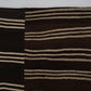 Vintage Area Kilim Rug, Turkish Striped Kilim Rug, Handmade Antique Kilim Rug, Goat Hair Rug, Oversize Rug, Kilim Rug 8x12, Large Rug, 12931