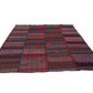 Turkish Vintage Kilim Rug, Handmade Eclectic Kilim Rug, Area Kilim Rug, Chaput Kilim Rug, Large Rug, Kilim Rug 9x12, Oversize Rug, 12938