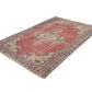 Oushak Vintage Rug, Turkish Handmade Antique Rug, Area Eclectic Rug, Kid Room Rug, Anatolia Rug, Bohemian Rug, Turkey Rug, Rug 6x9, 12146