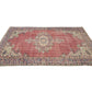 Oushak Vintage Rug, Turkish Handmade Antique Rug, Area Eclectic Rug, Kid Room Rug, Anatolia Rug, Bohemian Rug, Turkey Rug, Rug 6x9, 12146