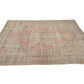 Vintage Handmade Rug, Turkish Oushak Antique Rug, Neutral Floor Rug, Living Room Rug, Bohemian Rug, Anatolia Rug, Turkey Rug, Rug 6x9, 12124