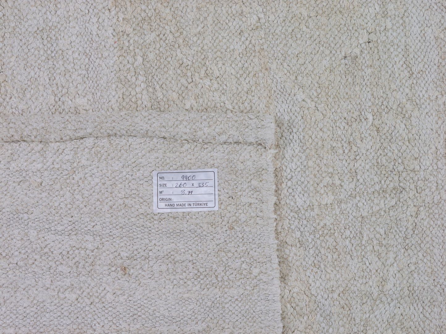 Vintage Kilim Rug, Handmade Faded Kilim Rug, Turkish Unique Kilim Rug, Large Rug, White Hemp Rug, Kilim Rug 8x11, Oversize Kilim Rug, 9900