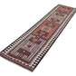 Oushak Turkish Runner Rug, Handmade Eclectic Runner Rug, Vintage Runner, Carpet Runner, Long Runner, Anatolia Rug, Runner Rug 3x11, 11417