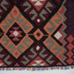 Turkish Runner, Vintage Handmade Runner Rug, Oushak Rug, Kitchen Runner, Anatolia Rug, Bohemian Rug, Carpet Runner, Runner Rug 3x11, 11426