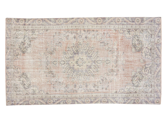 Turkey Rug, Rug 5x10, Vintage Rug, Handmade Rug, Oushak Rug, Area Rug, Living Room Rug, Neutral Rug, Bohemian Rug, Carpet Rug, 11559