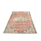 Oushak Area Rug, Vintage Handmade Rug, Turkish Eclectic Rug, Neutral Faded Rug, Anatolia Rug, Bedroom Rug, Bohemian Rug, Rug 5x8, 11557
