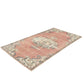 Oushak Area Rug, Vintage Handmade Rug, Turkish Eclectic Rug, Neutral Faded Rug, Anatolia Rug, Bedroom Rug, Bohemian Rug, Rug 5x8, 11557