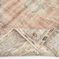 Handmade Area Rug, Turkish Vintage Rug, Oushak Antique Rug, Neutral Faded Rug, Office Rug, Turkish Carpet, Bohemian Rug, Rug 5x7, 11566