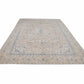 Turkish Vintage Rug, Handmade Area Rug, Oushak Rug, Rug 9x12, Bedroom Rug, Large Rug, Neutral Muted Rug, Vintage Carpet, Oversize Rug, 12270