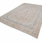 Turkish Vintage Rug, Handmade Area Rug, Oushak Rug, Rug 9x12, Bedroom Rug, Large Rug, Neutral Muted Rug, Vintage Carpet, Oversize Rug, 12270