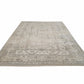 Turkish Rug 8x11, Handmade Area Unique Rug, Vintage Oushak Rug, Neutral Rug, Large Rug, Living Room Rug, Oversize Rug, Oushak Carpet, 12269