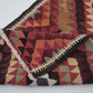 Turkish Runner, Vintage Runner, Oushak Runner, Handmade Runner Rug, Hallway Runner, Kilim Runner Rug, Bohemian Rug, Runner Rug 3x11, 11256