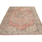 Turkish Oushak Rug, Vintage Handmade Rug, Area Eclectic Rug, Bedroom Rug, Carpet Rug, Living Room Rug, Turkish Carpet, Rug 6x9, 12101