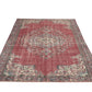 Oushak Handmade Area Rug, Turkish Vintage Eclectic Rug, Anatolia Rug, Bedroom Rug, Bohemian Rug, Turkey Rug, Vintage Carpet, Rug 6x9, 11535