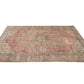 Turkish Oushak Rug, Vintage Handmade Rug, Area Eclectic Rug, Bedroom Rug, Carpet Rug, Living Room Rug, Turkish Carpet, Rug 6x9, 12101