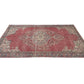 Oushak Handmade Area Rug, Turkish Vintage Eclectic Rug, Anatolia Rug, Bedroom Rug, Bohemian Rug, Turkey Rug, Vintage Carpet, Rug 6x9, 11535