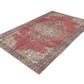 Oushak Handmade Area Rug, Turkish Vintage Eclectic Rug, Anatolia Rug, Bedroom Rug, Bohemian Rug, Turkey Rug, Vintage Carpet, Rug 6x9, 11535