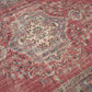 Oushak Handmade Area Rug, Turkish Vintage Eclectic Rug, Anatolia Rug, Bedroom Rug, Bohemian Rug, Turkey Rug, Vintage Carpet, Rug 6x9, 11535