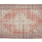 Oushak Vintage Rug, Turkish Handmade Antique Rug, Area Eclectic Rug, Living Room Rug, Bohemian Rug, Carpet Rug, Rug 6x9, Turkey Rug, 11533