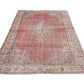 Turkish Rug, Oushak Rug Vintage Rug, Handmade Rug, Area Rug, Anatolia Rug, Neutral Rug, Office Rug, Bohemian Rug, Turkey Rug, Rug 5x9, 12069