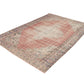 Oushak Vintage Rug, Turkish Handmade Antique Rug, Area Eclectic Rug, Living Room Rug, Bohemian Rug, Carpet Rug, Rug 6x9, Turkey Rug, 11533