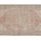 Handmade Oushak Eclectic Rug, Vintage Area Faded Rug, Rug 6x9, Living Room Rug, Bohemian Rug, Turkish Antique Rug, Neutral Floor Rug, 11558