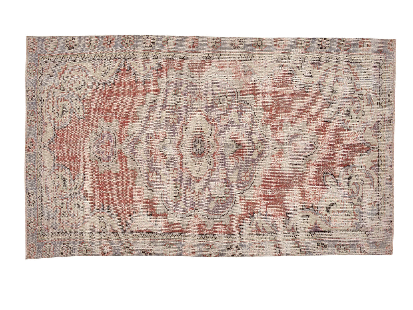 Rug 5x8, Turkish Rug, Vintage Rug, Oushak Rug, Area Rug, Handmade Rug, Anatolia Rug, Bohemian Rug, Bedroom Rug, Turkish Carpet, 12071