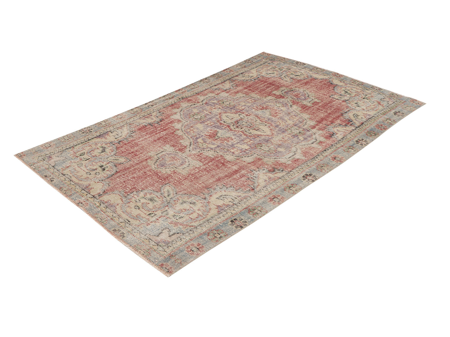 Rug 5x8, Turkish Rug, Vintage Rug, Oushak Rug, Area Rug, Handmade Rug, Anatolia Rug, Bohemian Rug, Bedroom Rug, Turkish Carpet, 12071
