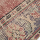 Oushak Vintage Rug, Turkish Handmade Antique Rug, Area Eclectic Rug, Living Room Rug, Bohemian Rug, Carpet Rug, Rug 6x9, Turkey Rug, 11533