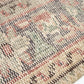 Handmade Oushak Eclectic Rug, Vintage Area Faded Rug, Rug 6x9, Living Room Rug, Bohemian Rug, Turkish Antique Rug, Neutral Floor Rug, 11558