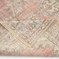 Handmade Oushak Eclectic Rug, Vintage Area Faded Rug, Rug 6x9, Living Room Rug, Bohemian Rug, Turkish Antique Rug, Neutral Floor Rug, 11558