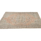 Vintage Rug, Turkish Rug, Area Rug, Oushak Rug, Handmade Rug, Neutral Rug, Bedroom Rug, Scandinavian Rug, Turkish Carpet, Rug 5x7, 12072