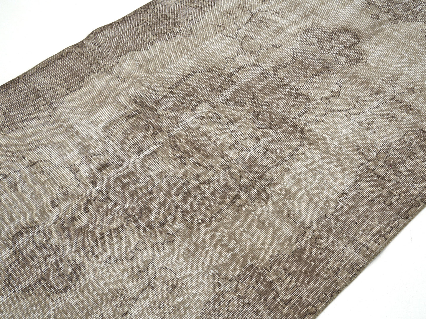 Vintage Handmade Area Rug, Turkish Oushak Faded Rug, Anatolia Rustic Rug, Vintage Carpet, Rug 4x8, Living Room Rug, Primitive Rug, 12080
