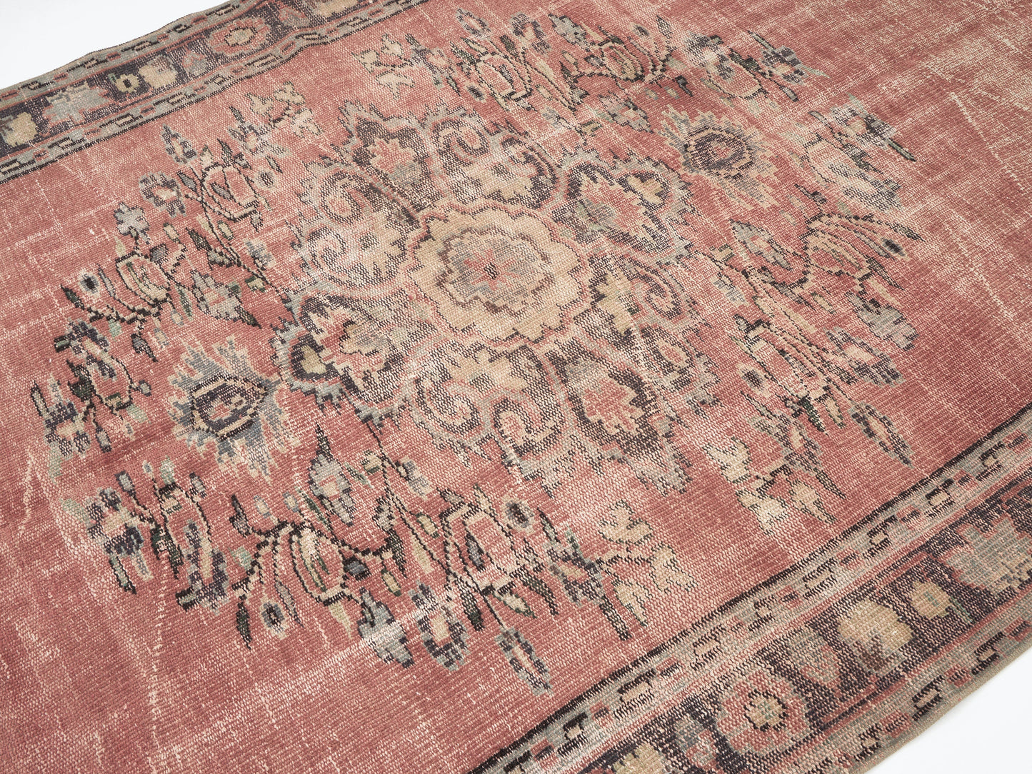 Turkish Rug, Handmade Rug, Area Rug, Vintage Rug, Oushak Rug, Anatolia Rug, Bohemian Rug, Living Room Rug, Carpet Rug, Rug 5x8, 12104