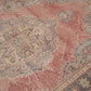 Handmade Area Rug, Oushak Vintage Antique Rug, Turkish Eclectic Rug, Living Room Rug, Turkey Rug, Bohemian Rug, Anatolia Rug, Rug 6x8, 12103
