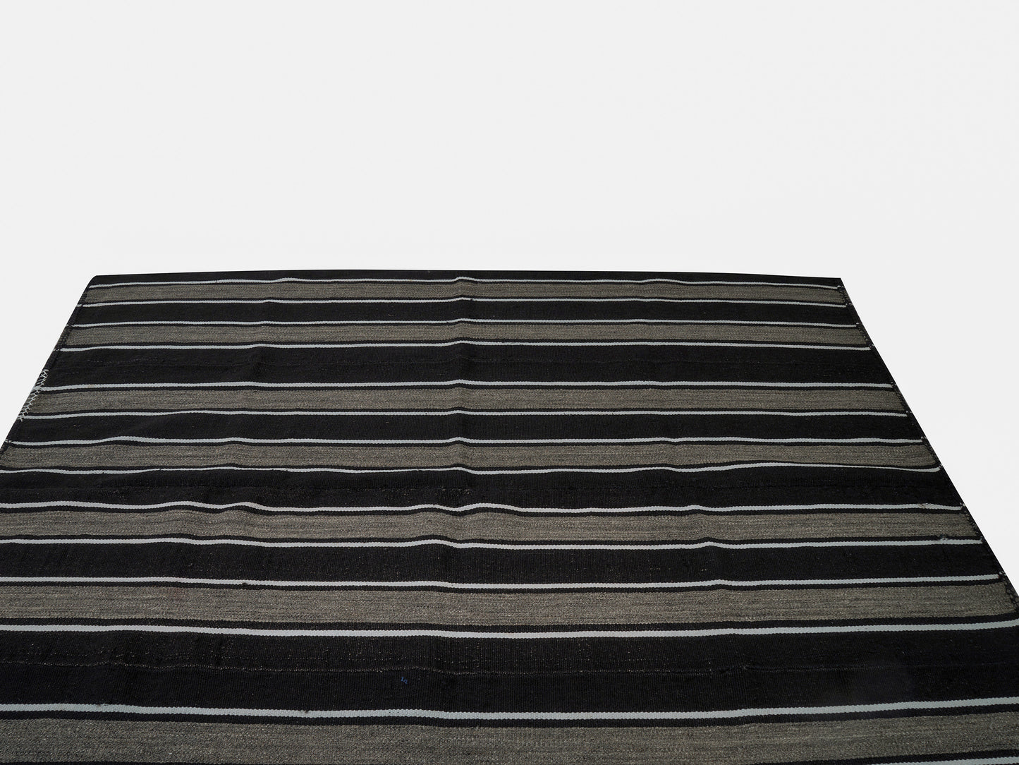 Area Kilim Rug, Vintage Kilim, Turkish Kilim, Handmade Striped Kilim Rug, Rug Kilim, Goat Hair Rug, Bedroom Rug, Kilim Rug 6x8, 12548